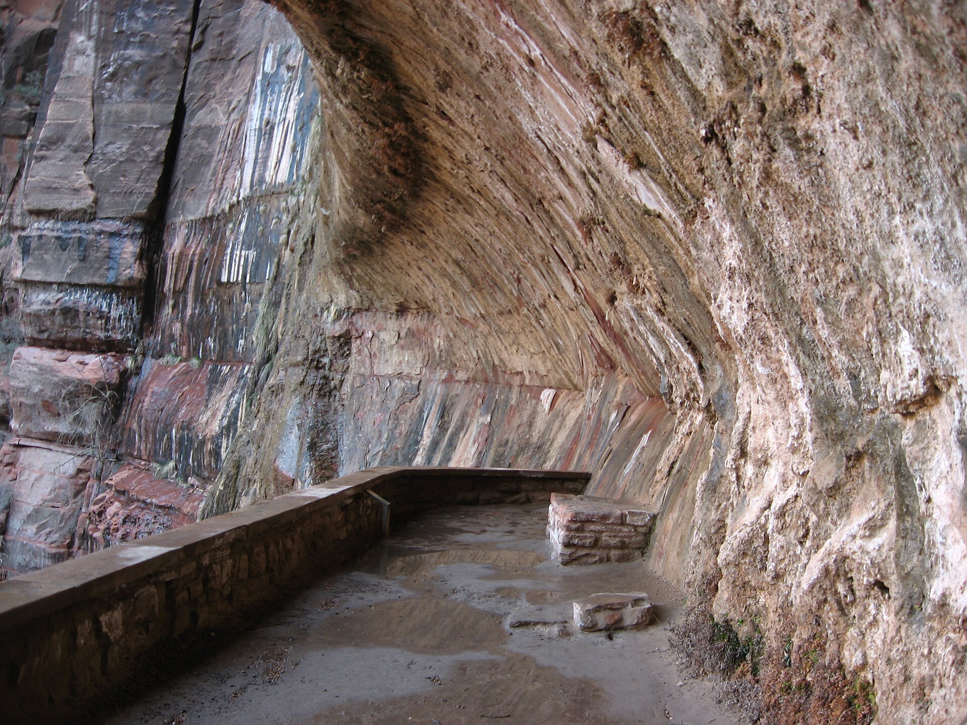 Landscape on the Weeping Rock Trail in Zion — Zion National Park, attribution and reuse verification pending